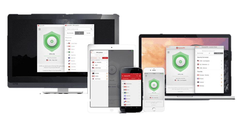 ExpressVPN devices